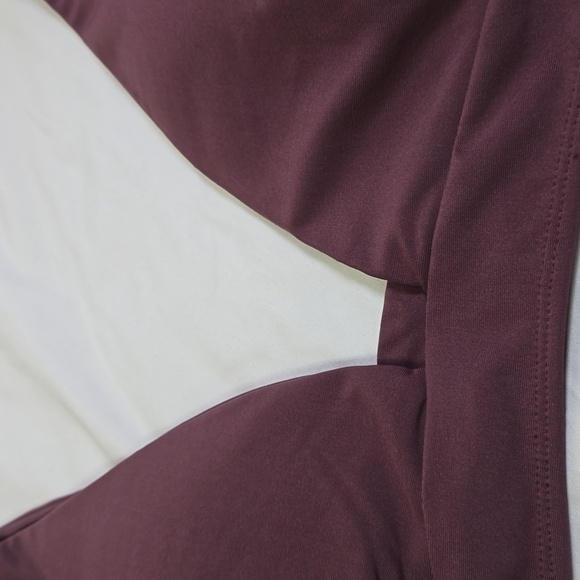 Volcom Simply Seamless Halter Bikini Top Purple Size Xl NwT. - Picture 5 of 9